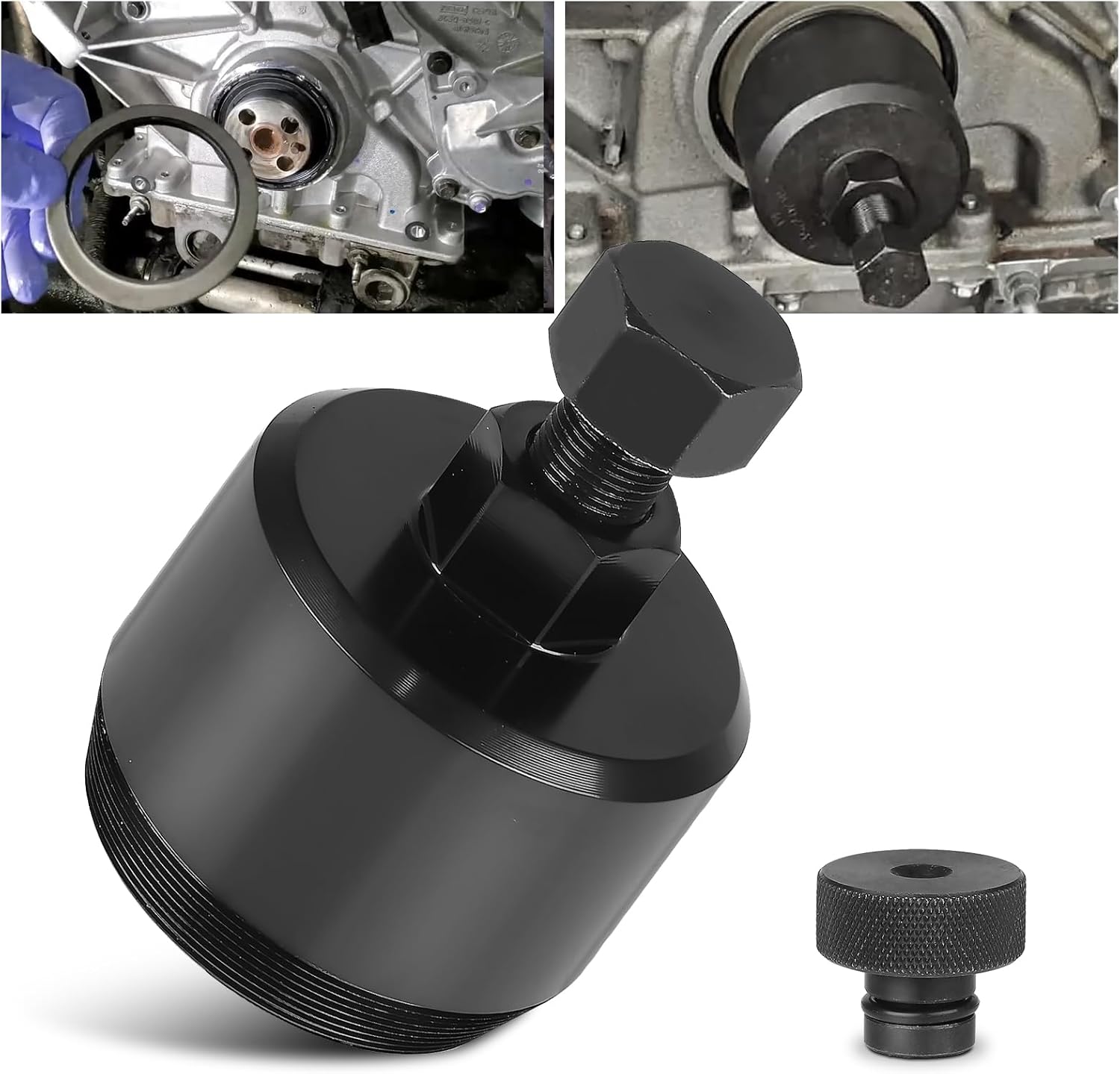 303-1513 Rear Crankshaft Seal Remover Tool Compatible with 2011-2021 Ford Super Duty F-250 350 450 550 Equipped with 6.7L Power Stroke Diesel # Alt ST-148