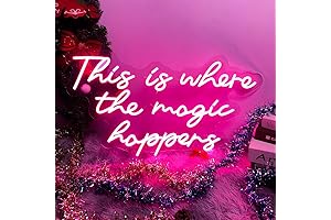 This is Where the Magic Happens Neon Sign