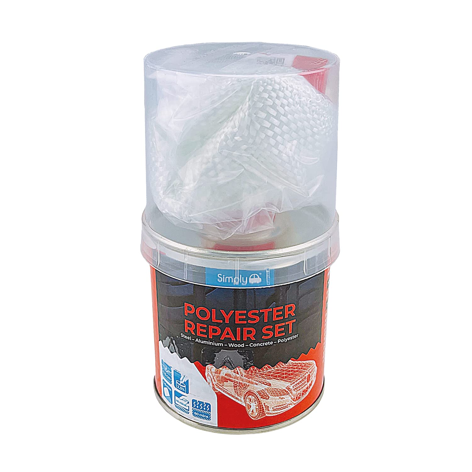 Premium Polyester Resin W Hardener For Laminating Fiberglass Mat Biaxle - View #4