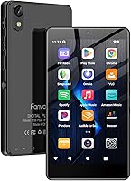 Fanvace 96GB MP3 Player with 13MP Camera, Bluetooth 5.0, Android 13, 4" Touchscreen, Spotify & HiFi Lossless Audio