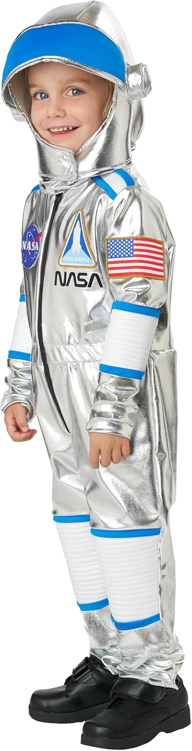 California Costumes, Children's Deluxe Nasa Flight Suit - Image 3