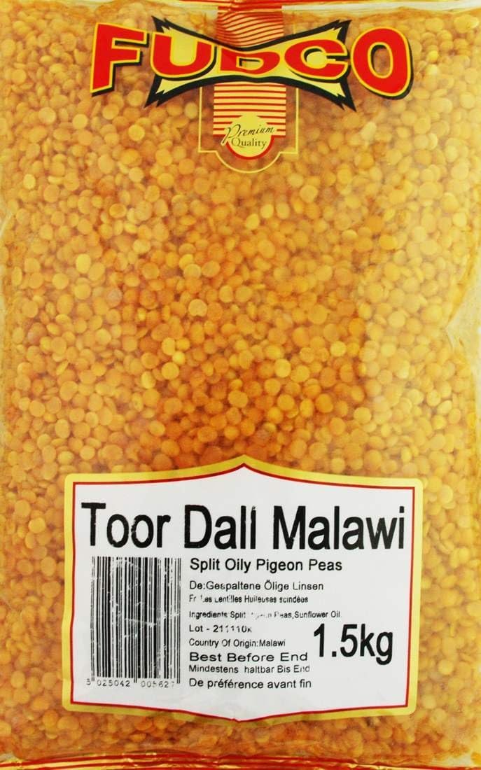 Fudco Malawi Oily Toor Dal 1.5 Kg