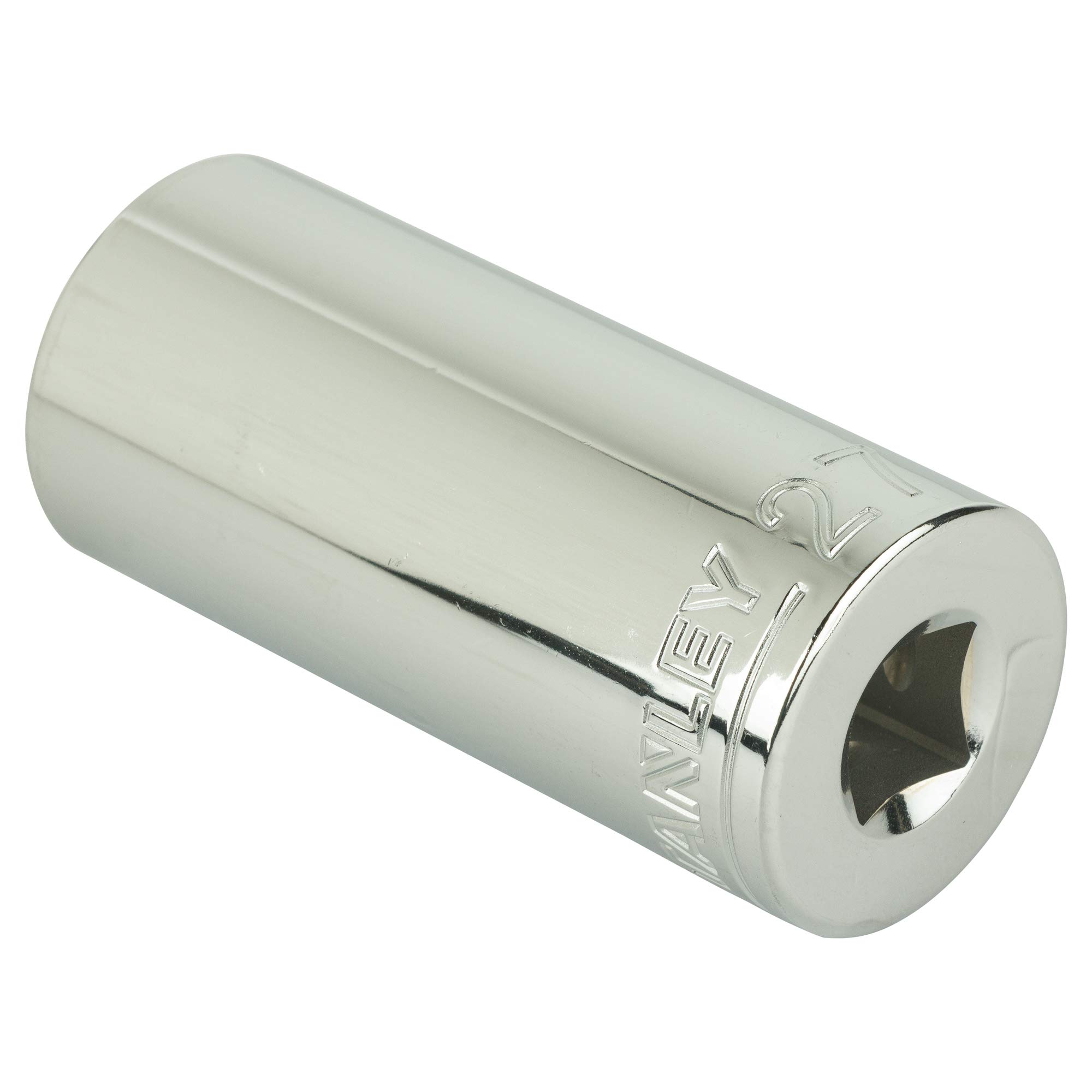 STANLEY STMT73338-8B 1/2-inch 27mm Chrome Vanadium Steel 6 Point Deep Socket (Silver) 2