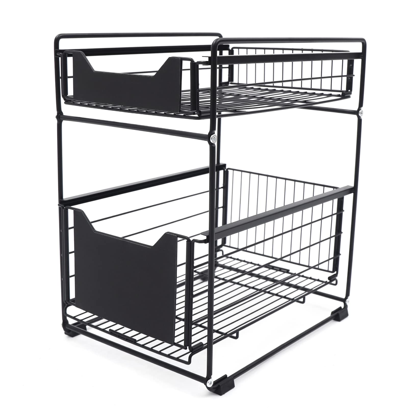 Under Sink Storage, 37.4 X 28.2 X 44 Cm Under Sink Storage Kitchen Organiser, Under Kitchen Sink Shelf Storage Bathroom Cupboard Rack Cabinet Organiser Holder for Kitchen, Bedroom, Living Room, Bathro