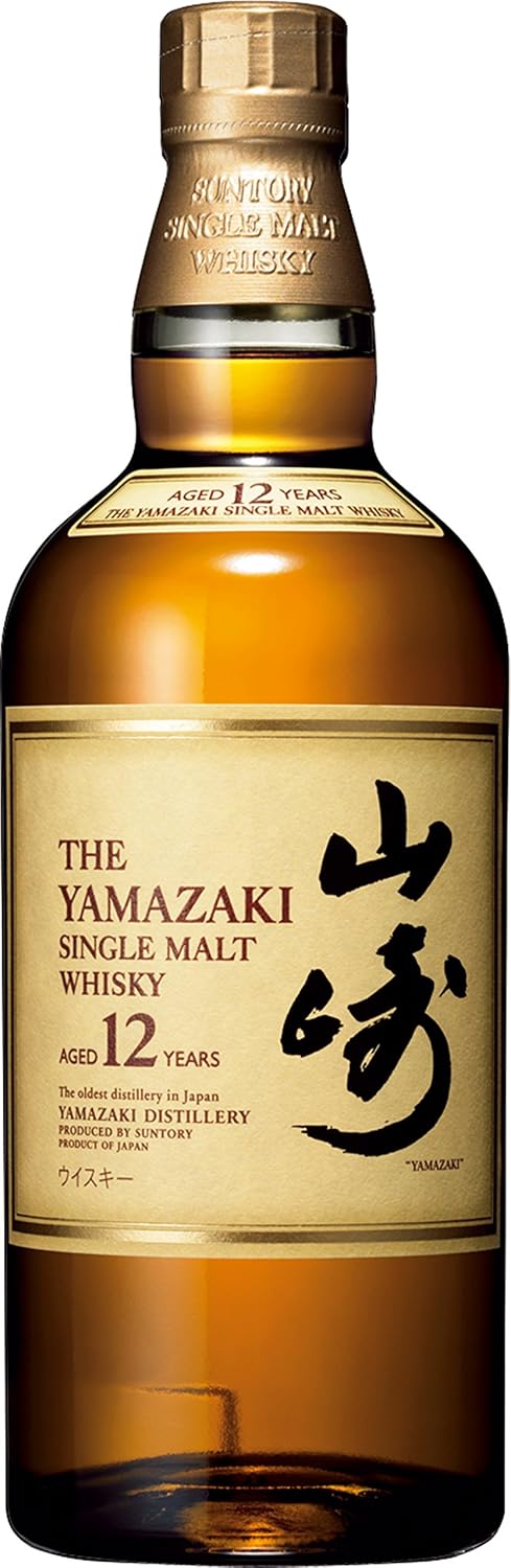 Yamazaki シングルモルトウイスキー 山崎12年 (正規品・箱なし) [ 日本 700ml ]