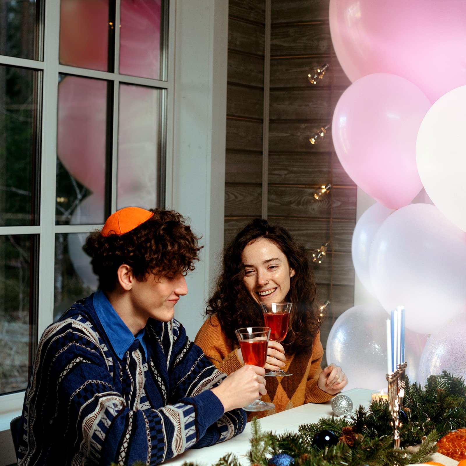 30 sztuk białych okrągłych mini lampek LED do balonów, papierowych lampionów, dekoracji, na urodziny, imprezę, wesele
