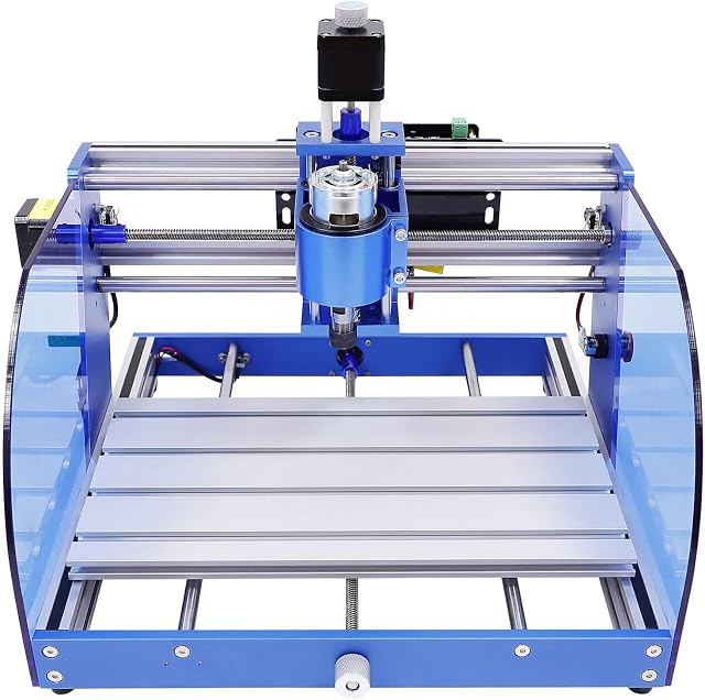 CNC 3018 PRO Router Machine,GRBL Control 3-Axis Milling Engraver Engraving Machine, DIY CNC Router Kit Offline Controller, XYZ Working Area 300x180mm for Wood Acrylic Plastic PCB PVC Carving
