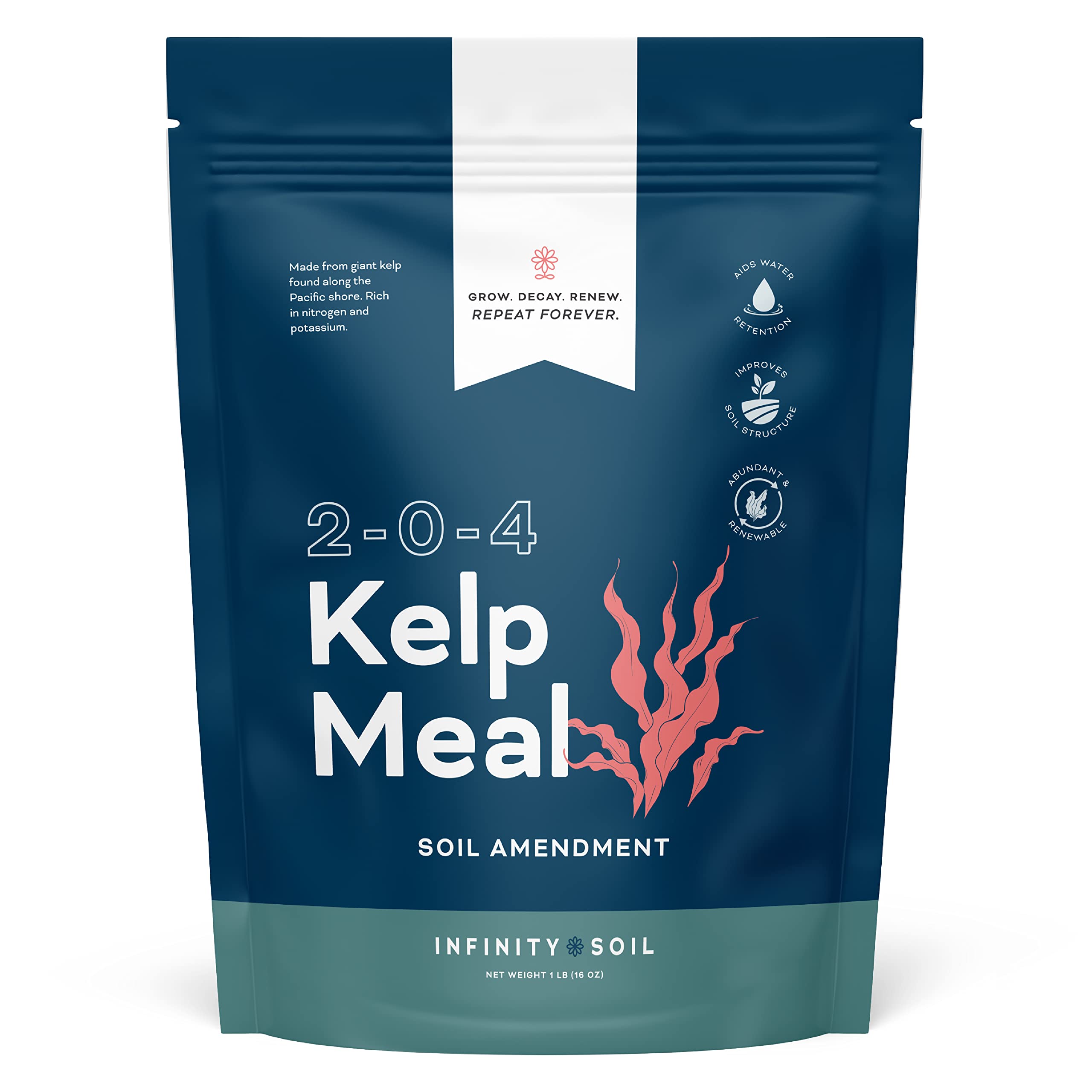 Image of Kelp meal organic potassium soil amendment