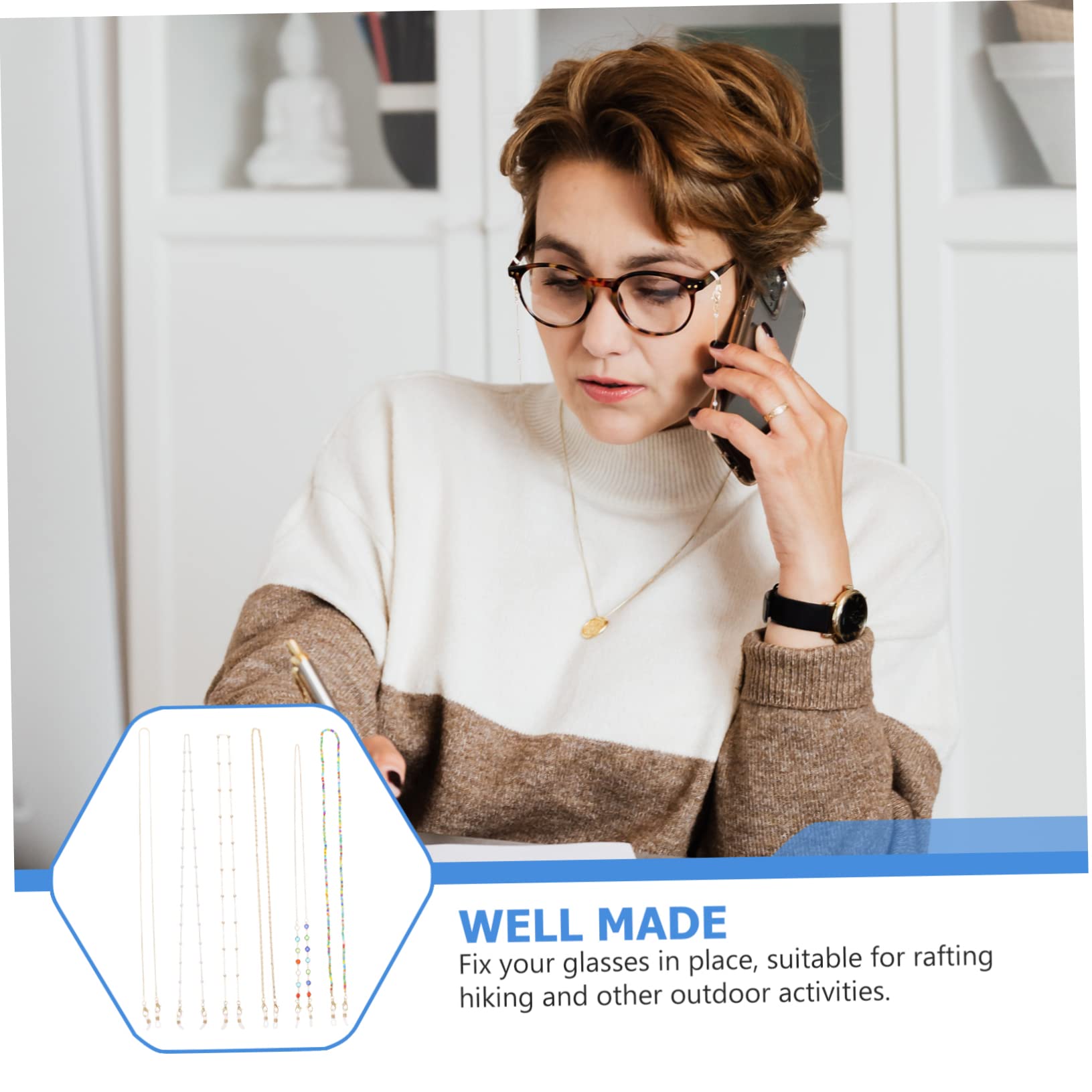 30stücke Teiliges Brillenketten Mit Perlen Und Maskenhalter Anti-verlust Brillenband Bunten Farben Für Sport Und Freizeit Für Damen Und Herren