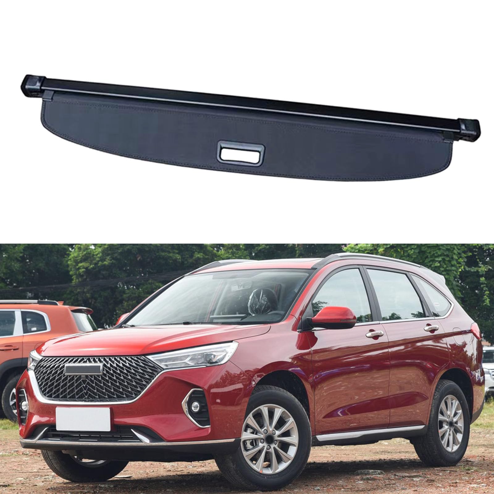 SXLGDW Car Retractable Rear Trunk Parcel Shelf,Compatible with Haval M6 Plus,Car parts