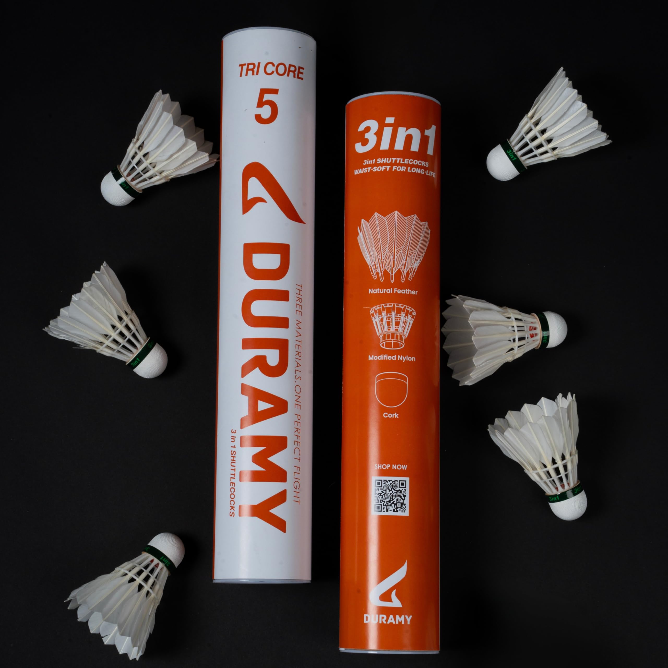 LING-MEI L301 Feather Badminton Shuttlecock-image-47