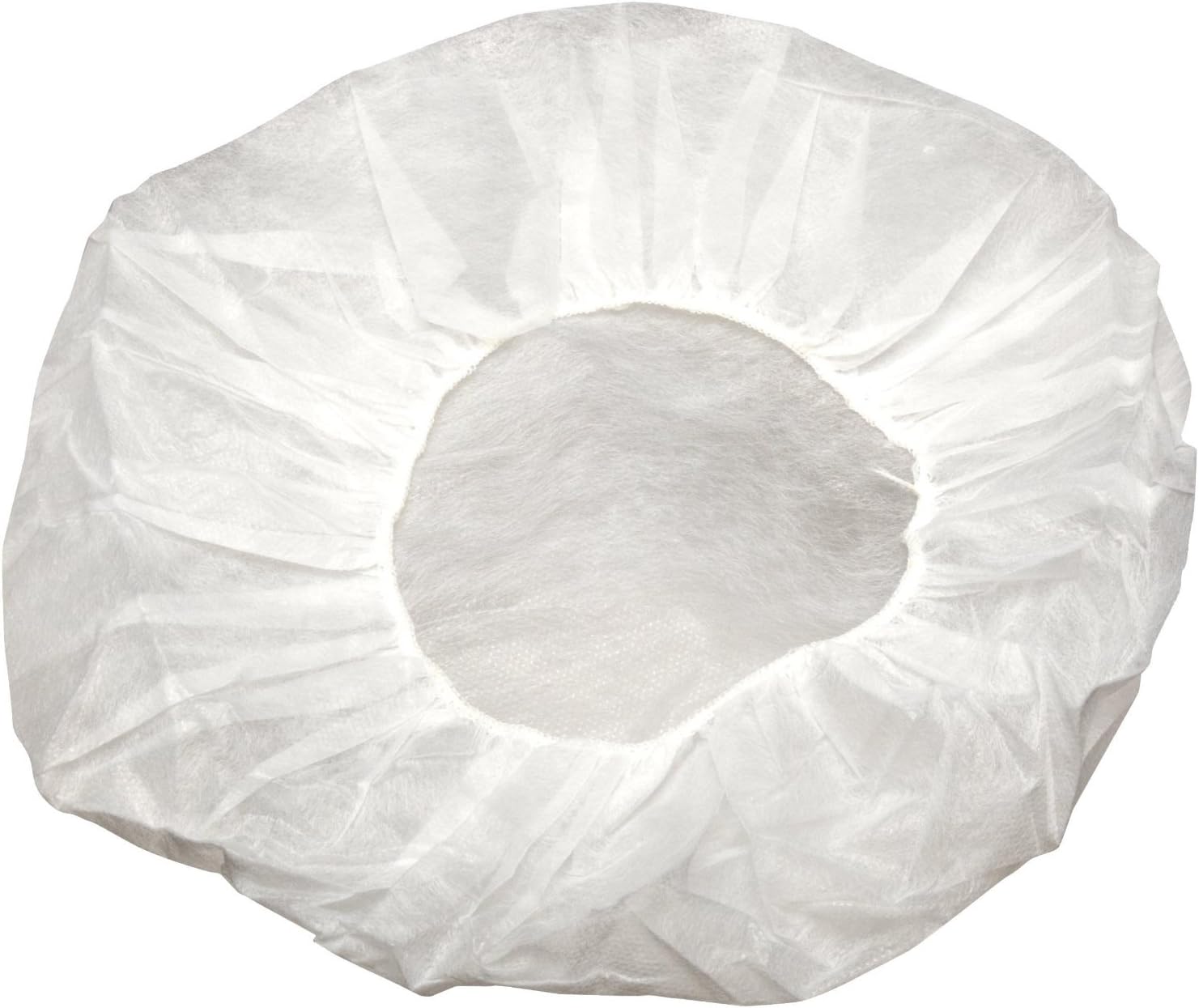Disposable, Bouffant Cap, White, 100 pcs