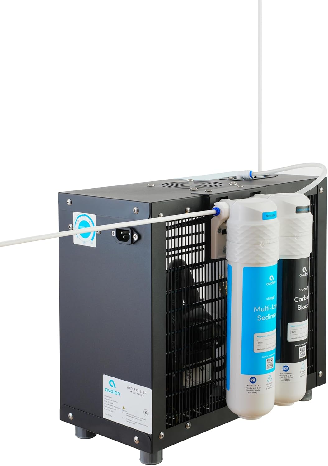 Avalon High Capacity Chiller Cooling System for Under Counter Use, Dual Filtration, NSF