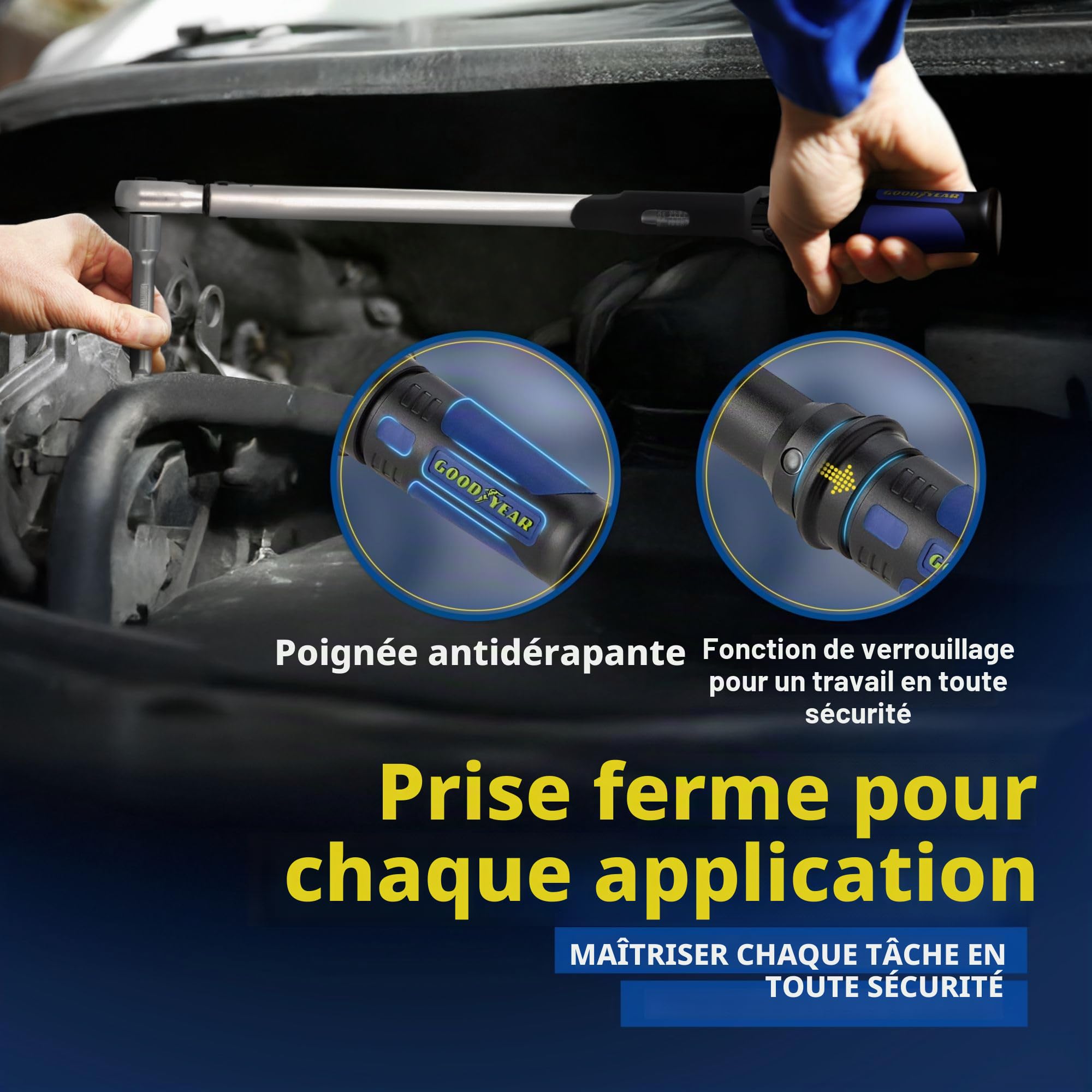 Goodyear 75522 Clé Dynamométrique