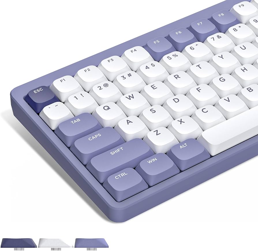 Amazon | XVX ロープロファイルキーキャップ、PBT キーキャップ 144