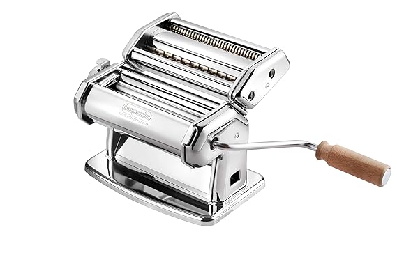 Imperia Ipasta Roller with Tagliatelle and Fettuccine Cutters, 6-inch