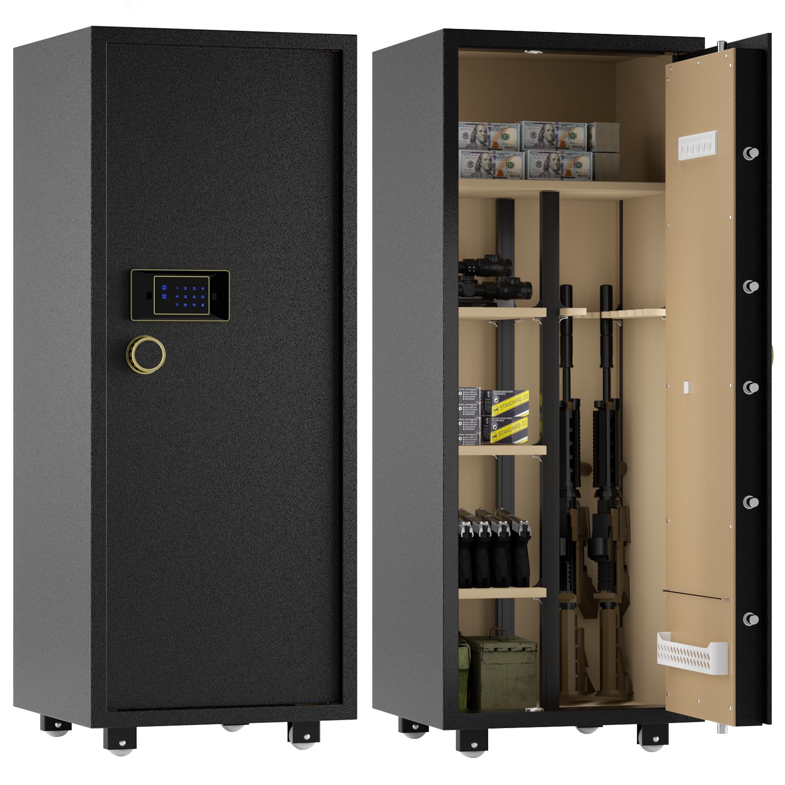 TIGERKING Heavy Duty 6-8 Gun Safe