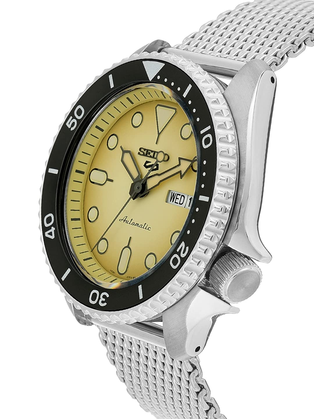 Seiko Men's Analogue Automatic Watch with Stainless Steel Strap SRPD67K1