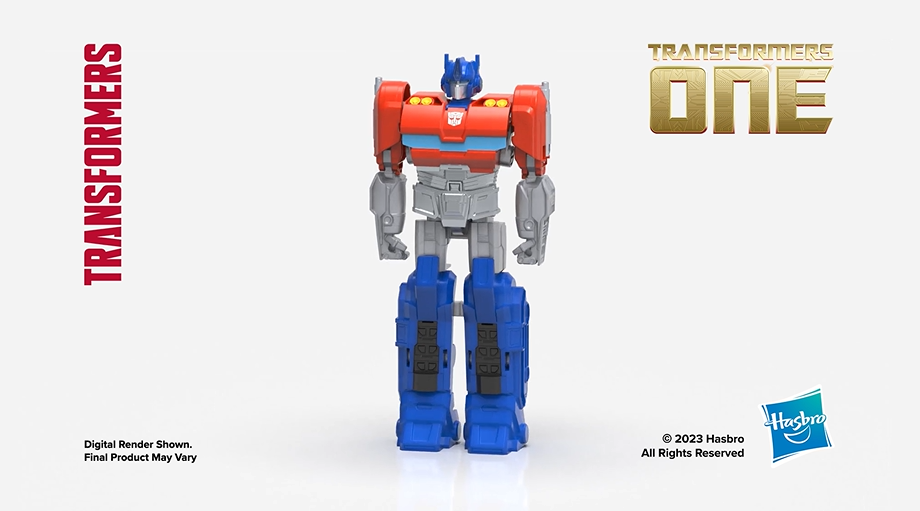 Transformers One Mega Changer Optimus Prime (Orion Pax) Figura de Acción Robot de 11 Pulgadas, Juguetes Interactivos para Niños y Niñas de 6 años en adelante
