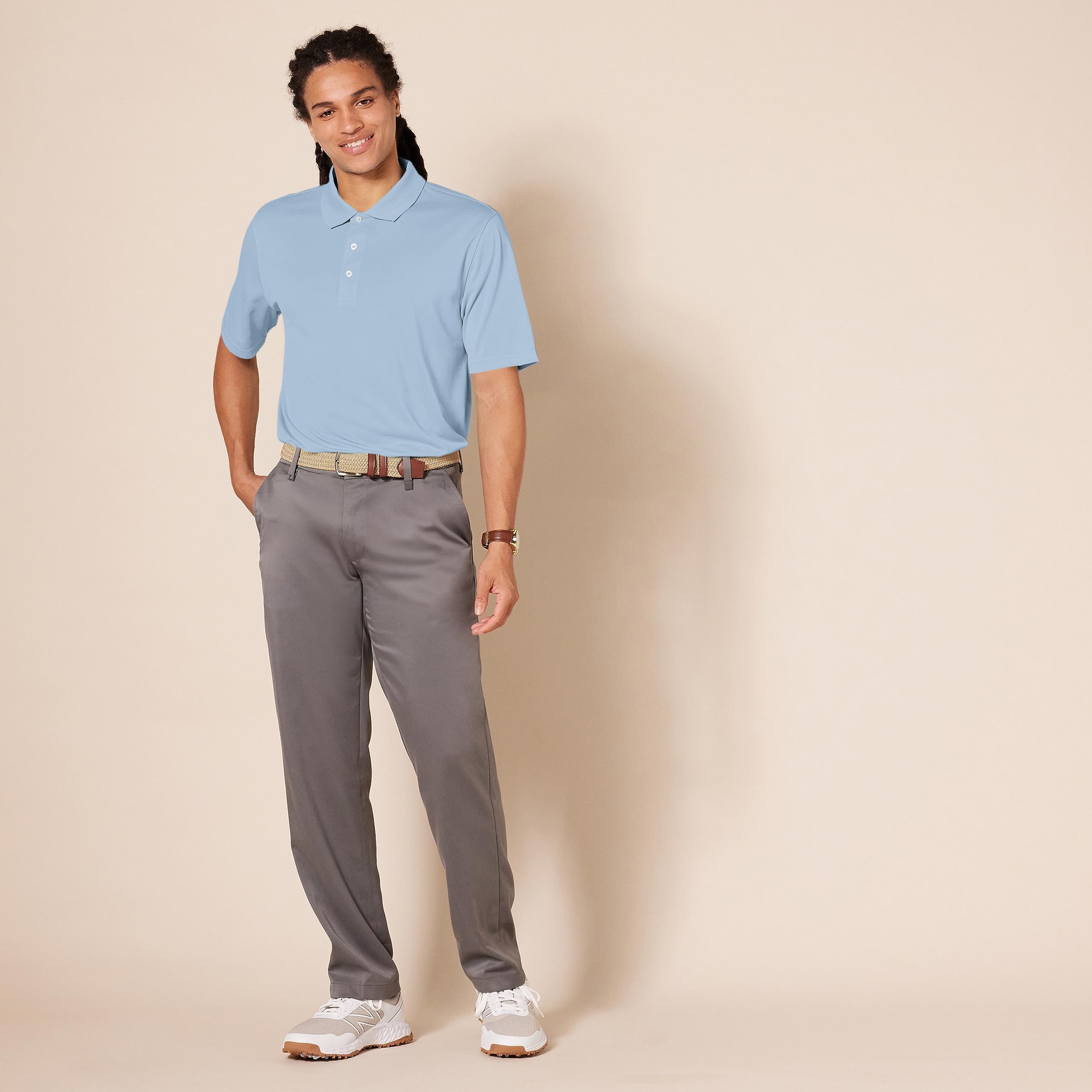 Amazon Essentials Hombre Polo de Golf, Secado Rápido Que Absorbe la Humedad, Manga Corta - 5