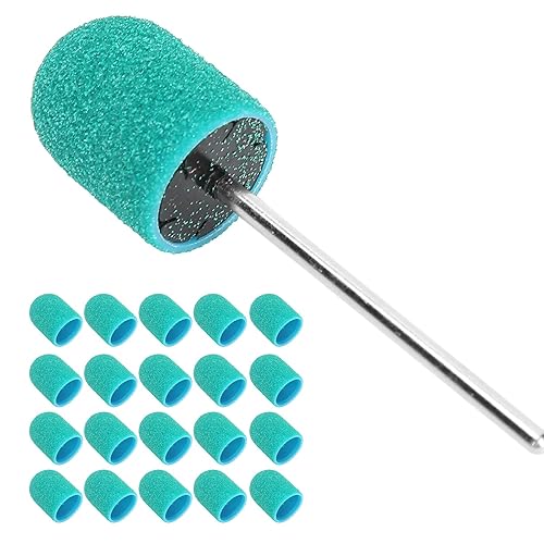 Miniatura 4 de Brocas de taladro de uñas, banda de lijado de uñas, broca para manicura, pedicura, pulido de uñas, rebabas, uso en salón de belleza, juego de lijado