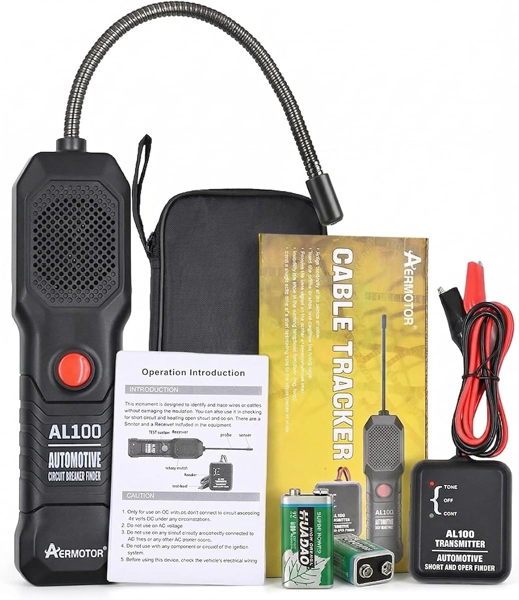 AL100 Wire Tracer Electrical Automotive Short and Open Finder
