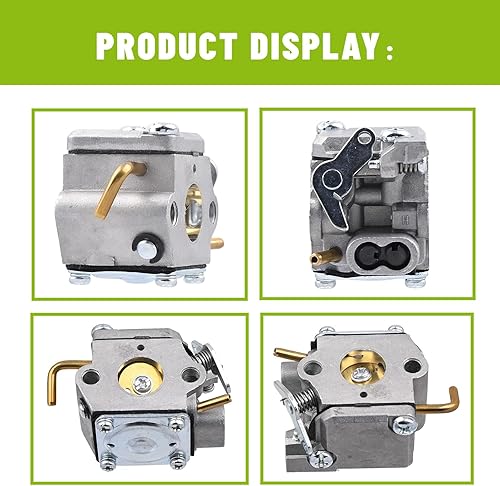 Miniatura 7 de WT-827 Repuesto de carburador para Bolens BL100 BL150 BL250 BL410 Reemplazo para máquinas Yard Man YM20CS YM1000 YM1500 YM320BV YM400 YM70SS 9,186.4