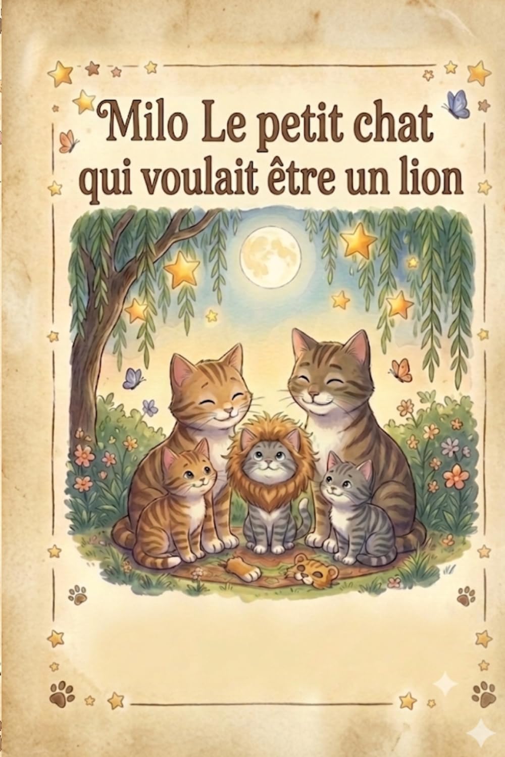 Milo, le petit chat qui voulait être un lion