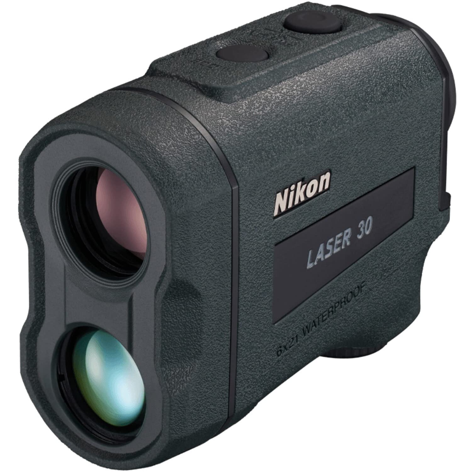 Nikon Laser 30 Telemetro Potente ed Accurato, Schermo OLED, Compatto e Robusto, Nero