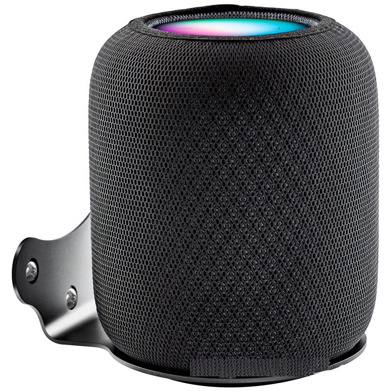 Aokicase HP-2-WM Compatible with Apple HomePod 2 Wall Mount Stand Accessories with Integrated Cable Management, Speaker Accessories Rack (Apple HomePod 2, Black) 1 Piece - Image 5