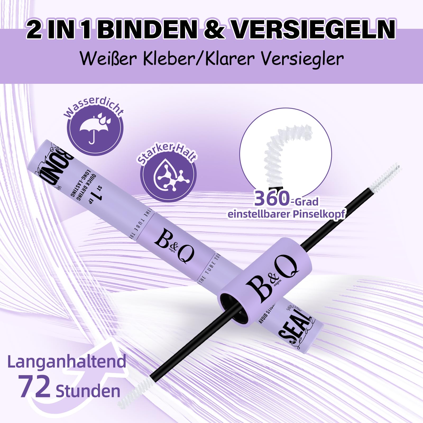 B&Q 10 Paar Natürliche Wimpern Wie Bei Wmipern Mit Unsichtbare Band Keine Lash Map Erforderlich! Wimpernverlängerungsset Mit Wimpernkleber Und Pinzette Für Neueinsteiger (idol)