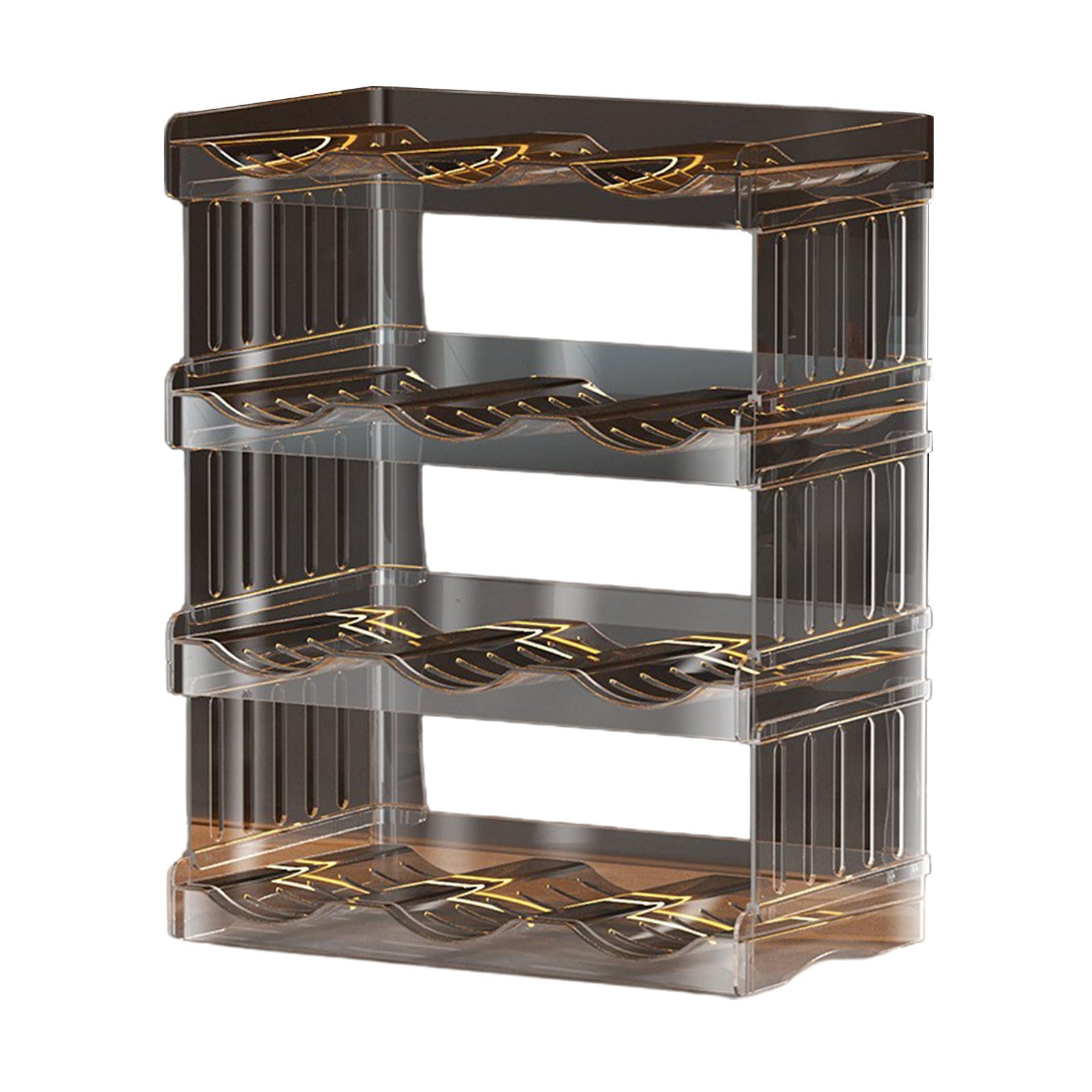 Msioytog Sturdy Bottle Stand Practical and Bottle Rack Cup Storage Stand Holder for Kitchen Dining Room and Storage