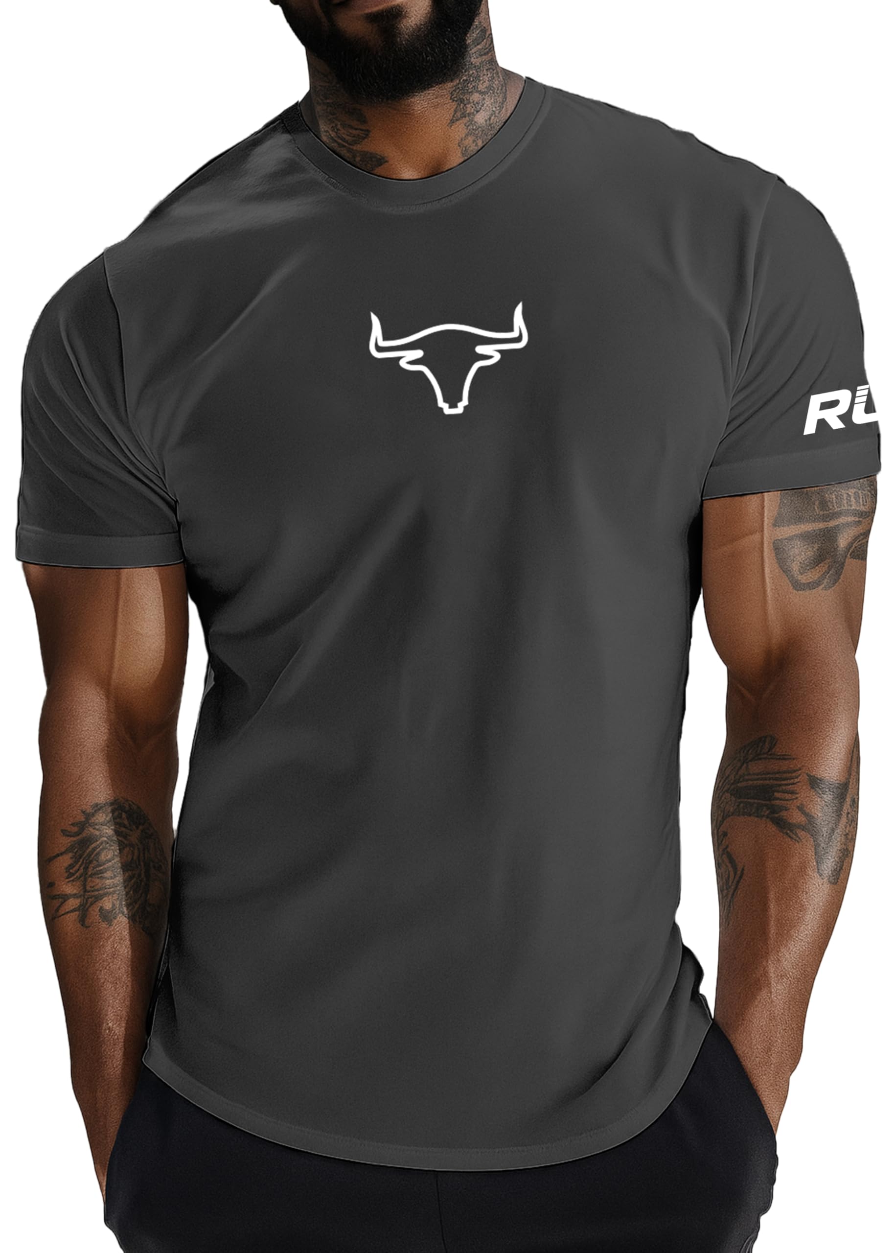 Quick Dry Sports T Shirt for Men | Lightweight Breathable Gym T-Shirt | Regular Fit Workout Tee for Running, Training & Everyday Activewear