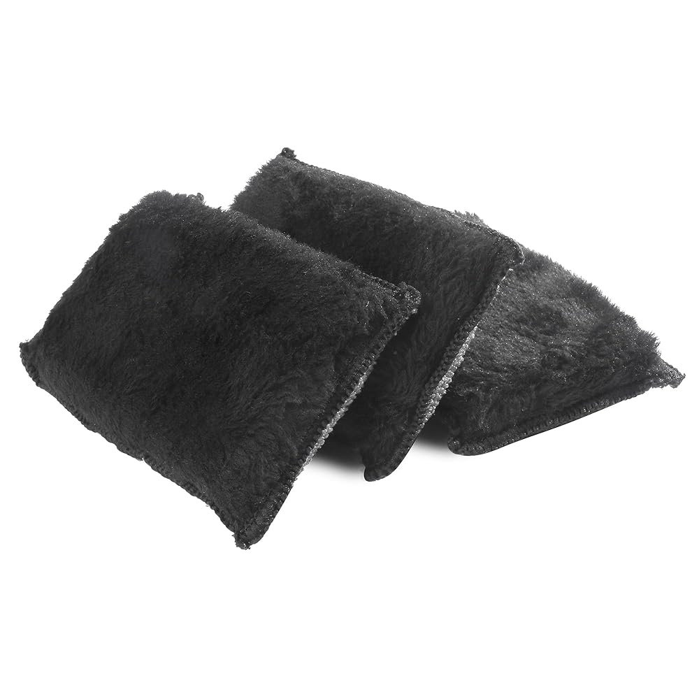 3PCS Microfiber Car Interior Cleaning Sponge with Dual Sides