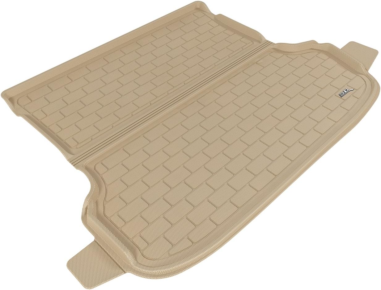 3D MAXpider Cargo Custom Fit All-Weather Floor Mat for Select Subaru Outback Models - Kagu Rubber (Tan)