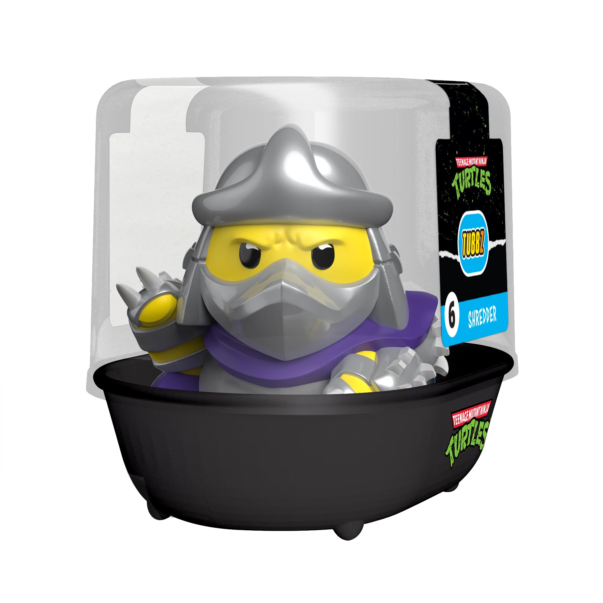 TUBBZ First Edition Shredder Collectible Vinyl Rubber Duck Figure, Official Teenage Mutant Ninja Turtles Merchandise - Image 2