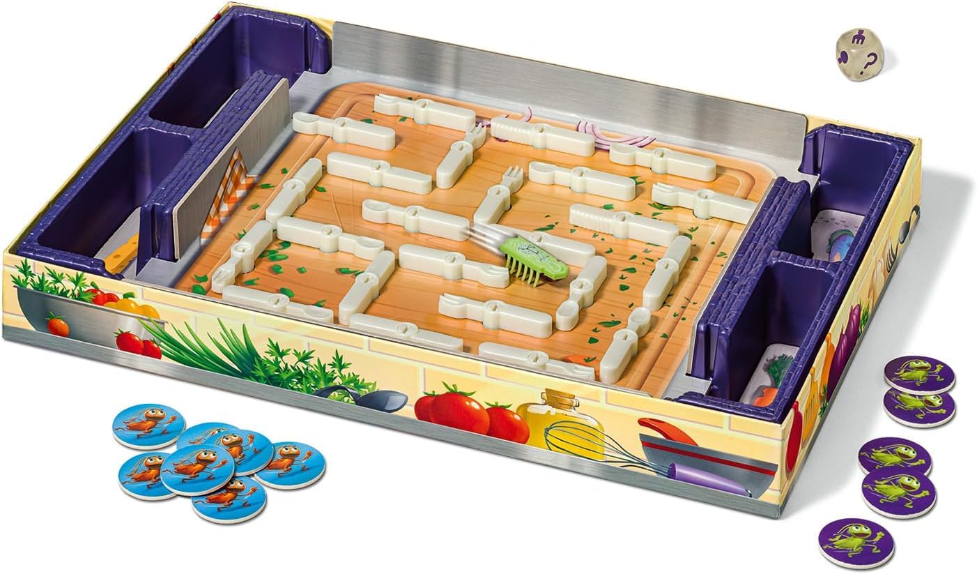 Ravensburger - Insectes qui brillent dans le noir dans la cuisine - Jeu de société pour enfants à partir de 6 ans - Jeu pour 2 à 4 joueurs - Édition spéciale