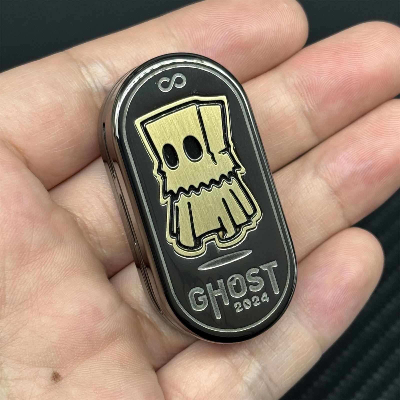 Amazon.co.jp: Novel Ghost EDC フィジェットスライダー