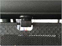 Vista 4 de Ezzy Auto Juego de 4 ganchos negros para puerta corredera para Honda Odyssey 2005-2010