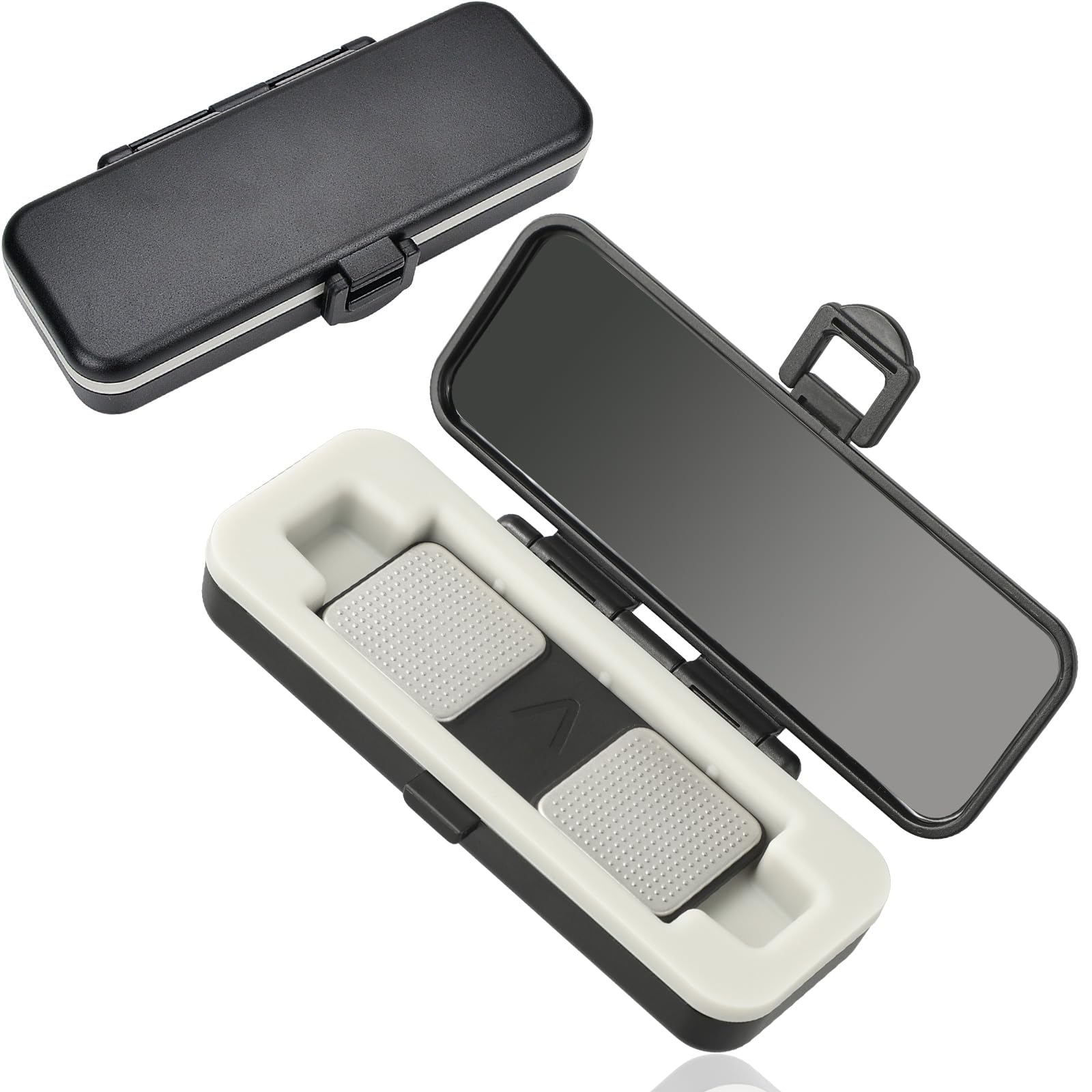 Hard Carrying Case for AliveCor KardiaMobile 1L Personal ECG Heart Monitor, Kardia Mobile ECG Monitor Case, Impact-Resistant, Waterproof, Quick Access