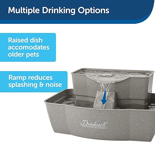 Miniatura 3 de Bebedero PetSafe fuente de agua de varios niveles para mascotas