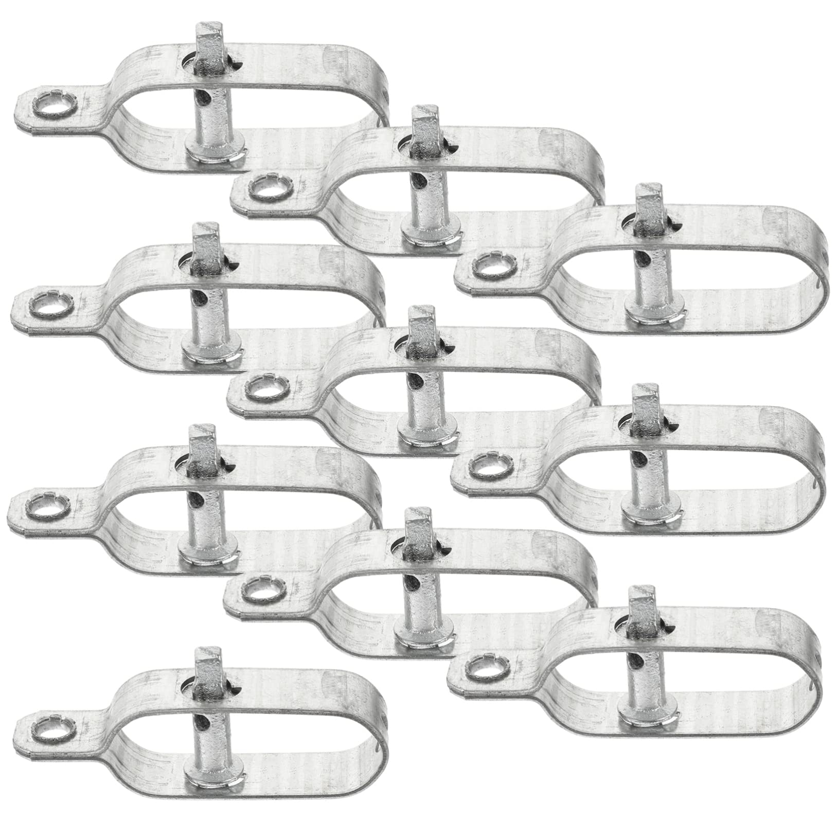 10 Pièces Tendeur de Câble Acier Lot de Tendeurs pour Ajustement de Tension Accessoire pour Clôtures et Câbles