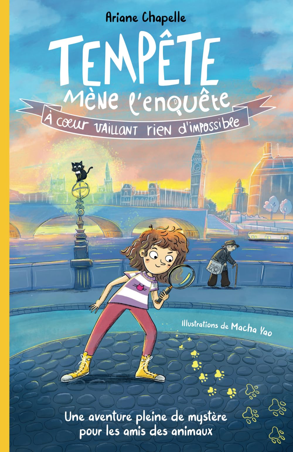 Tempête mène l'enquête: Une aventure pleine de mystère pour les amis des animaux