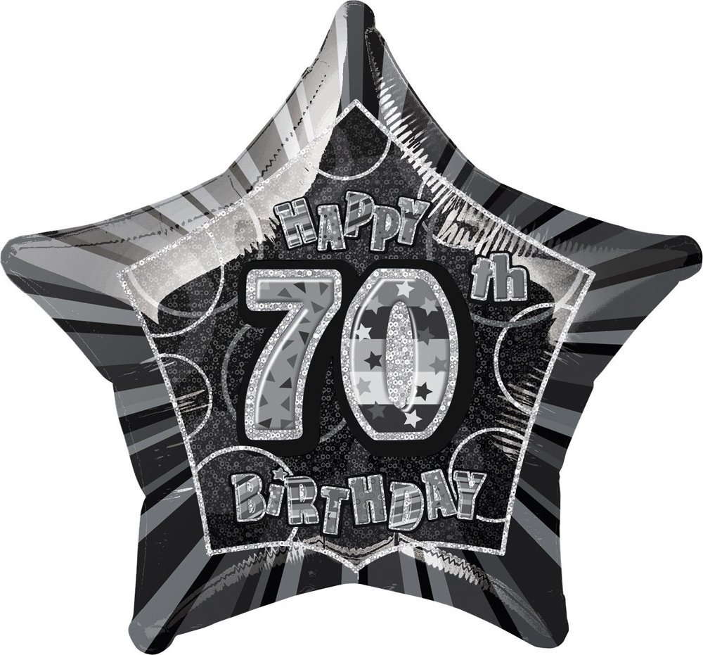 Unique Party 92068 - 9ft Foil Glitz Pink Happy 80th Birthday Banner — view 156
