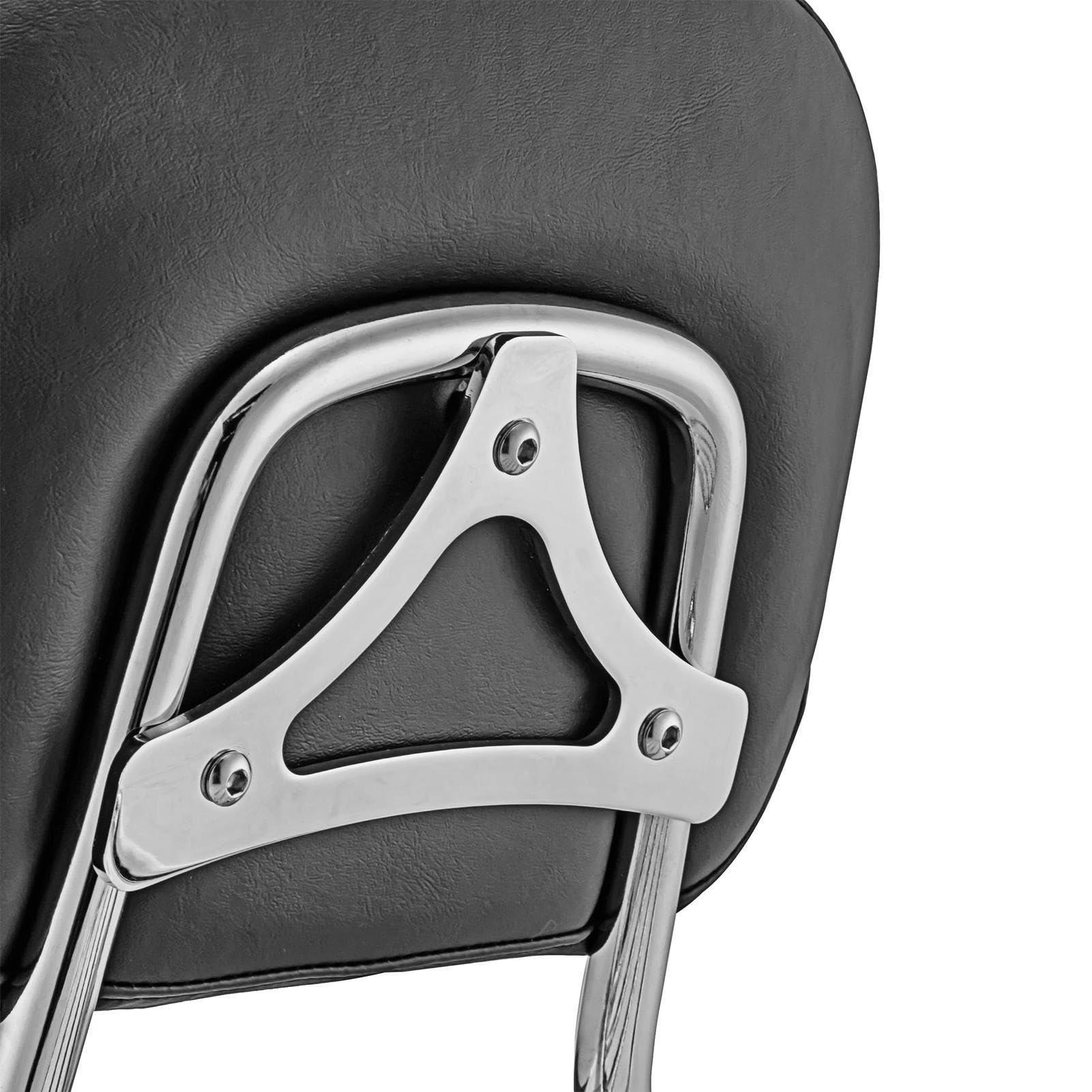 Para SOFTAIL Para HERITAGE FLST FLSTC FLSTS FLSTSC Respaldo Para Pasajero De Motocicleta + Portaequipajes (almohadilla Grande)
