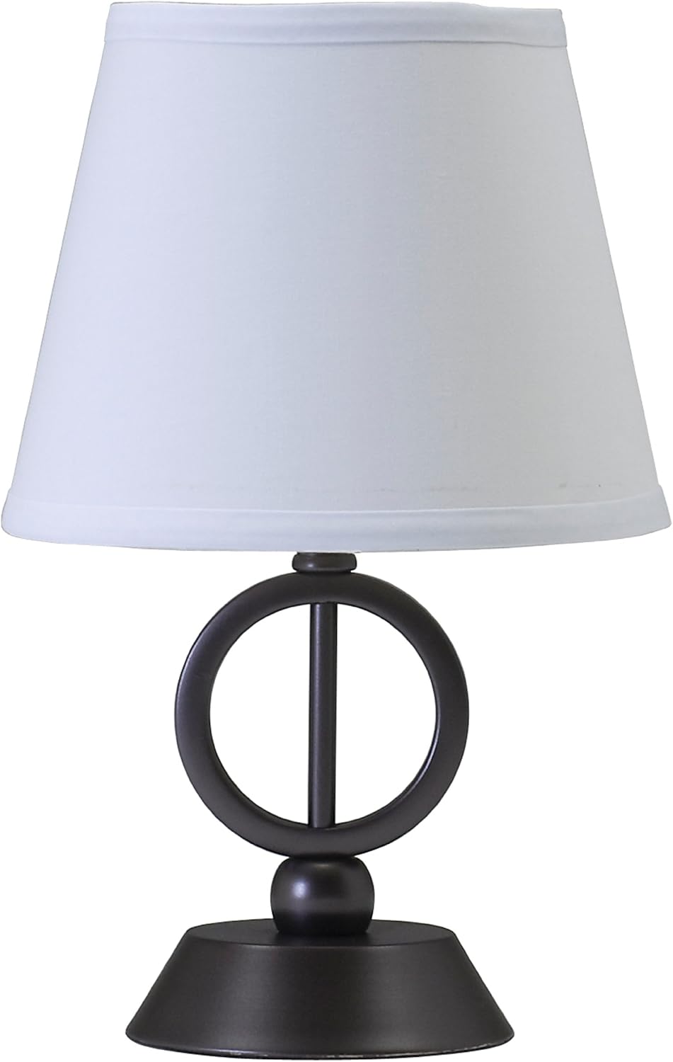 House of Troy CH875-OB Coach Collection 14-Inch Portable Accent Table Lamp, Oil Rubbed Bronze