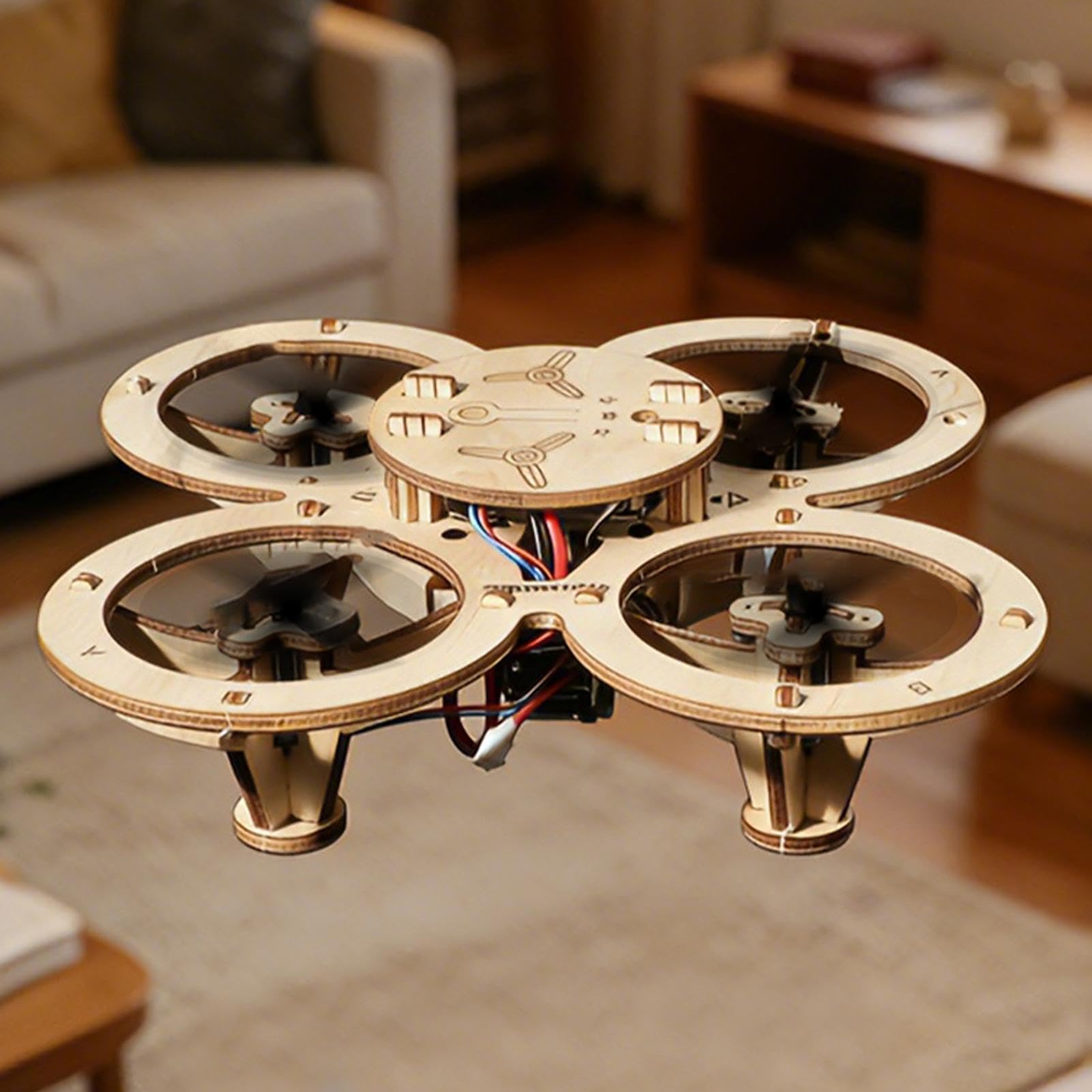 Kit Di Montaggio Drone Giocattolo Volante Radiocomandato Con Assemblaggio | Drone A Da Costruzione Per Bambini Compleanno Hobby Attività Casa Interno Festa Vacanza Casa Giochi Scuola