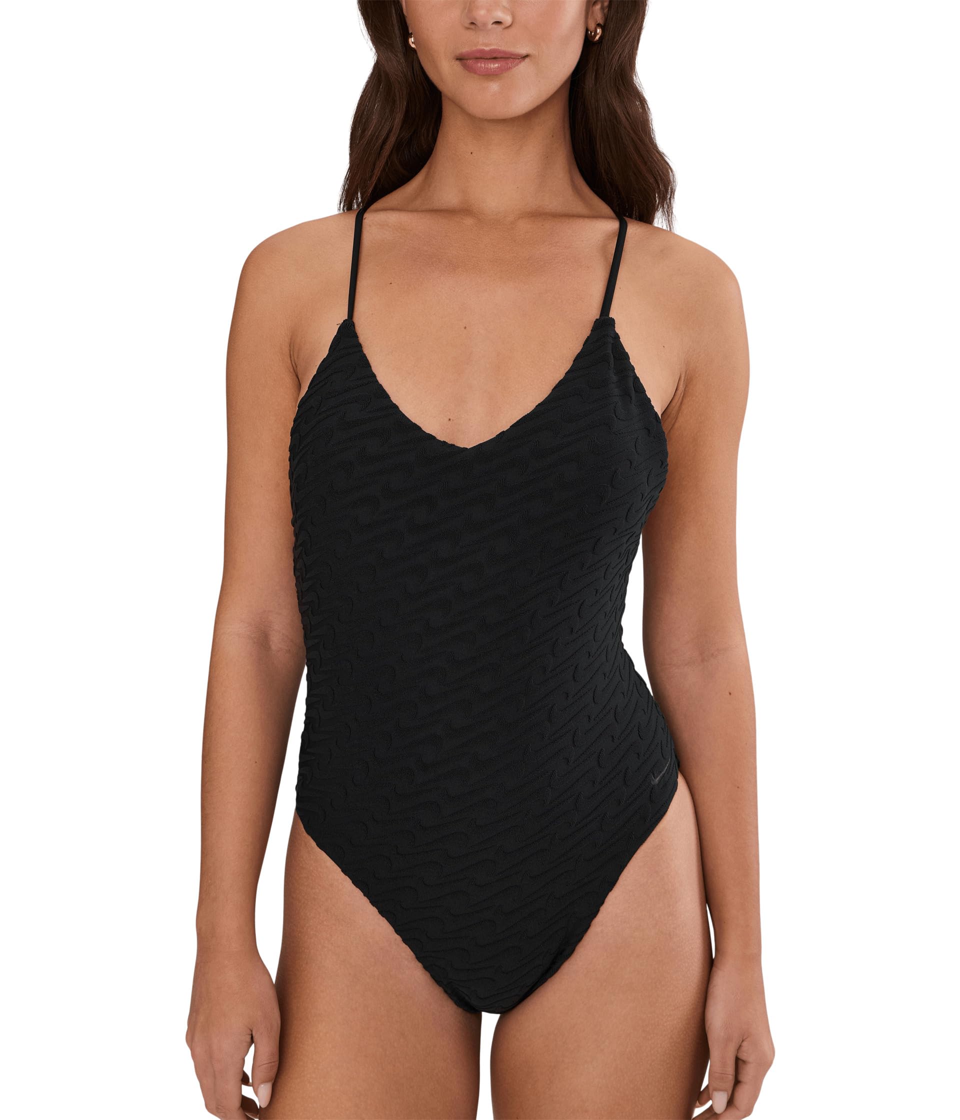Nike Women's Swoosh Link Terry Y- Back One Piece