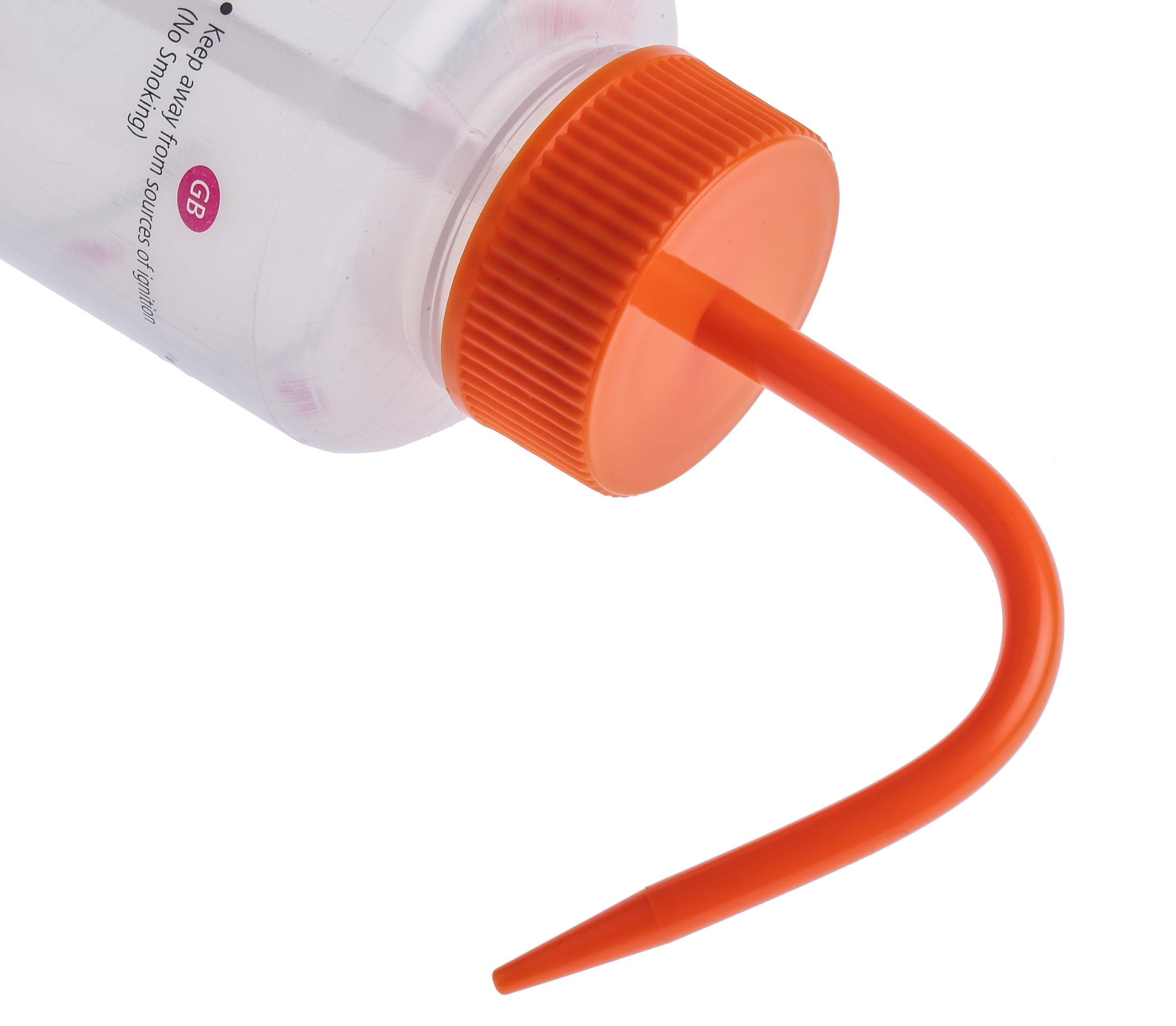 RS PRO LDPE Laborflasche 500ml Spritzflasche Weithalsig, Packung a 5 Stück