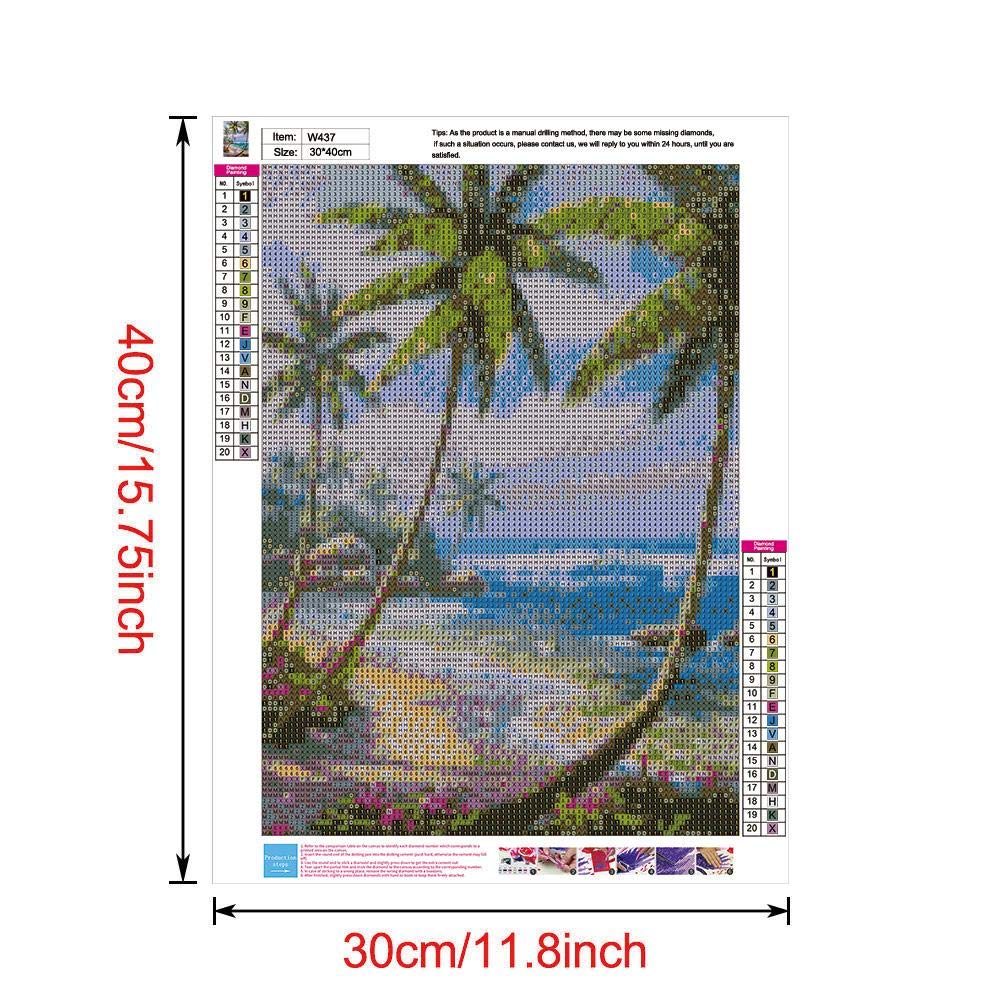 Demiawaking 5D DIY Diamant-Malerei Ballerina – Komplettset 30x40 Cm, Mit Strasssteinen & Werkzeug